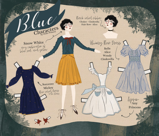 Disneybound Color Cheat Sheets